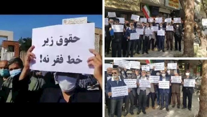 احتجاجات المتقاعدين و العمال في عدة مدن إلى احتجاجات شباب وأهالي الأطفال المرضى