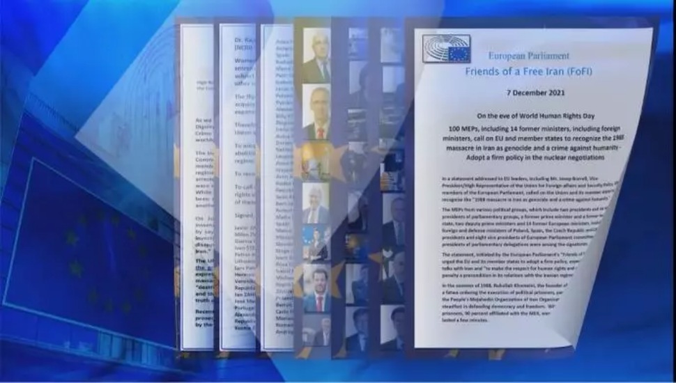 أكثر من 100 نائبٍ في البرلمان الأوروبي يطالبون بـ: الاعتراف رسميا بمجزرة عام 1988 في إيران كجريمة إبادة جماعية وجريمة ضد الإنسانية