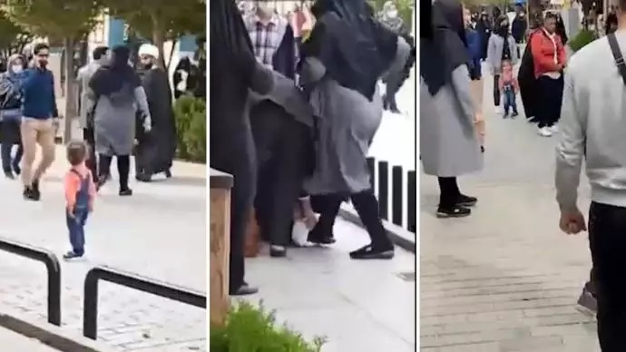 امرأة شجاعة تلقّن الملالي المزعجين درسا قاسيا