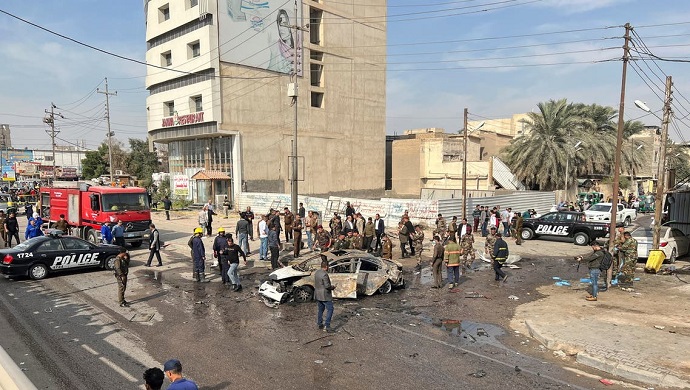 بعبوة إيرانية الصنع انفجارفي البصرة يؤدي لمقتل 4 أشخاص