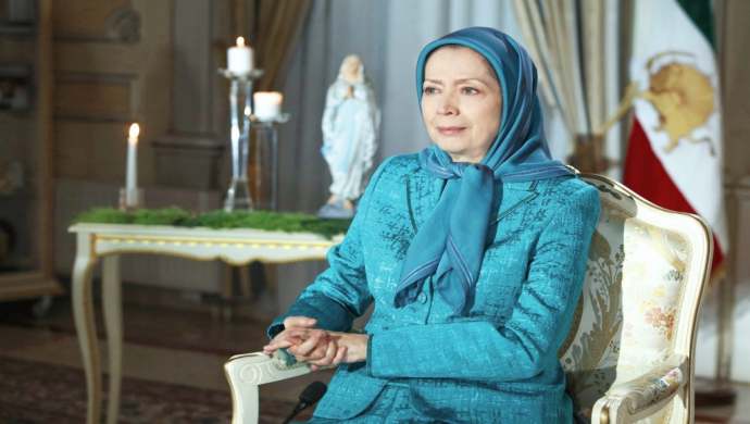 رسالة مريم رجوي لمناسبة ميلاد يسوع المسيح