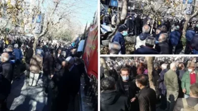 احتجاجات ضد نظام الملالي في عدة مدن إيرانية - الأحد 26 ديسمبر