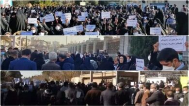 رجوي تدعو شباب ايران الى مساندة انتفاضة المعلمين في إيران