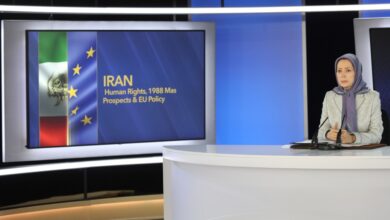 مريم رجوي في البرلمان الأوروبي تقاعس أوروبا جعل النظام الإيراني أكثر جرأة في جرائمه