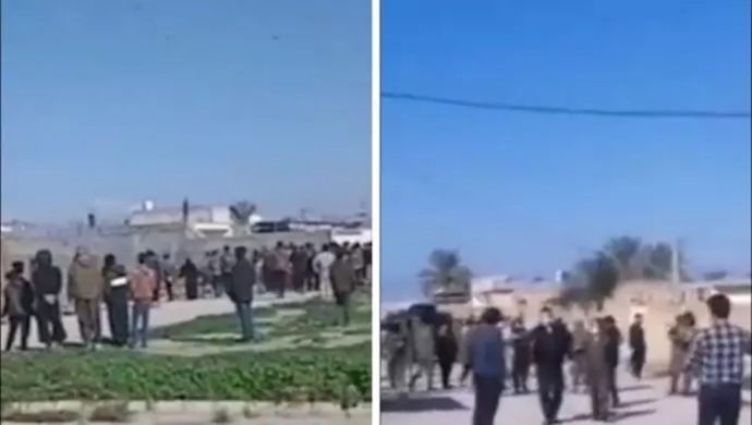 إيران .. مقاومة شرسة لأهالي قرية إسلام آباد بهبهان ضد عناصر خامنئي القمعيين