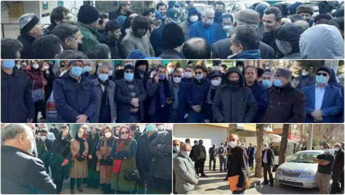 18 حركة احتجاجية في مدن إيرانية يوم الاثنين 24 يناير