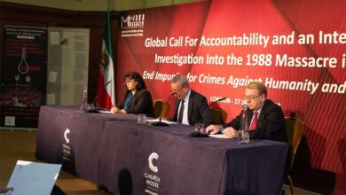 مؤتمر صحفي في لندن؛ دعوة غير مسبوقة من 462 من مسؤولي الأمم المتحدة بتحقيق فوري في مجزرة 1988 في إيران