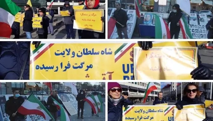 إيرانيون في السويد ورومانيا يطالبون بمحاكمة إبراهيم رئيسي