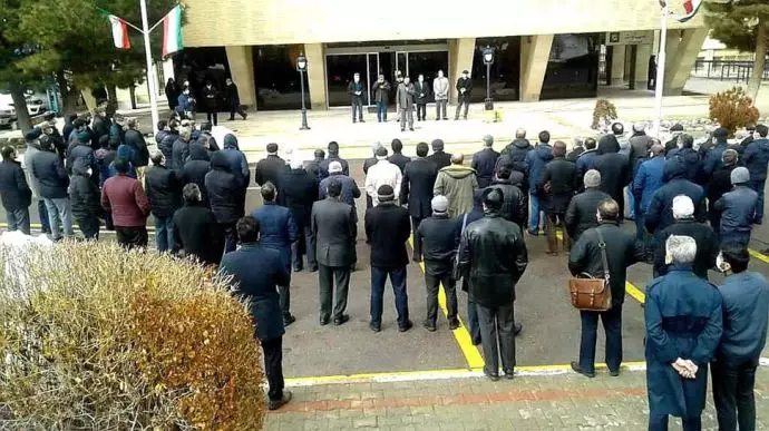 احتجاجات في إيران .. احتجاج أساتذة جامعة تبريز