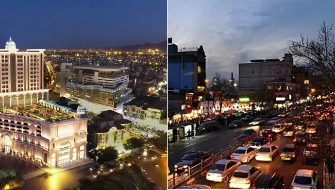 بث هتافات الموت لخامنئي والتحية لرجوي في طهران ومشهد - الخميس 24 فبراير