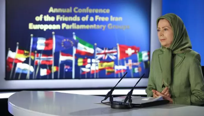 خطاب السيدة مريم رجوي في المؤتمر السنوي للمجموعات البرلمانية الأوروبية لأصدقاء إيران حرة