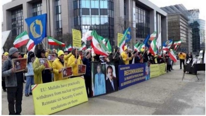 الدعوة الى مظاهرة في بروكسل للمطالبة بمحاسبة قادة نظام الملالي