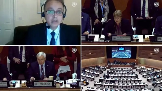 مجلس حقوق الإنسان للأمم المتحدة الإنتهاكات الواسعة في إيران