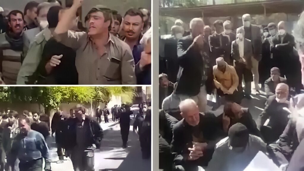 تجمع احتجاجي لمزارعي أصفهان