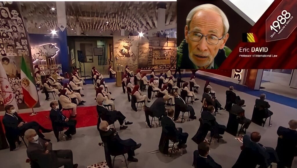 إريك ديفيد: الإبادة الجماعية لمجزرة عام 1988 في إيران تُعتبر جريمة حرب وجريمة ضد الإنسانية وإبادة جماعية أيضًا