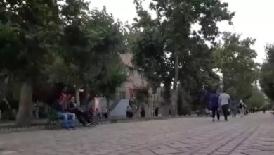 شعارات التحية لرجوي والموت لخامنئي في طهران- الأربعاء 4 أبريل