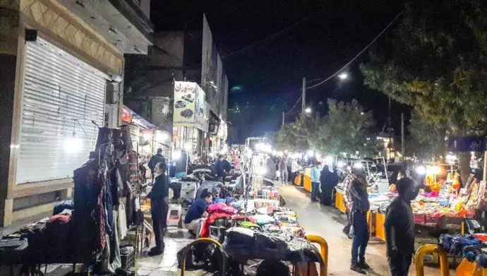 بالتزامن مع لقاء مايك بنس بمريم رجوي شعار الموت لخامنئي وعاش رجوي في المدن الإيرانية