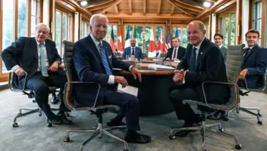 مجموعة الـ 7 تدين أنشطة إيران المزعزعة للاستقرار في المنطقة، وتدين انتهاكات حقوق الإنسان في البلاد