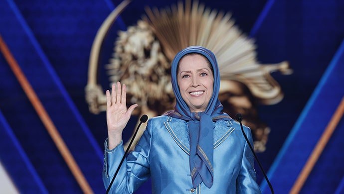 مریم رجوي : ايران على عتبة الثورة واسقاط النظام