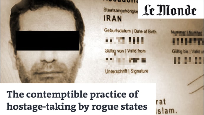لو موند الفرنسية: النظام الإيراني حول احتجاز الرهائن إلى تخصص مثير للاشمئزاز