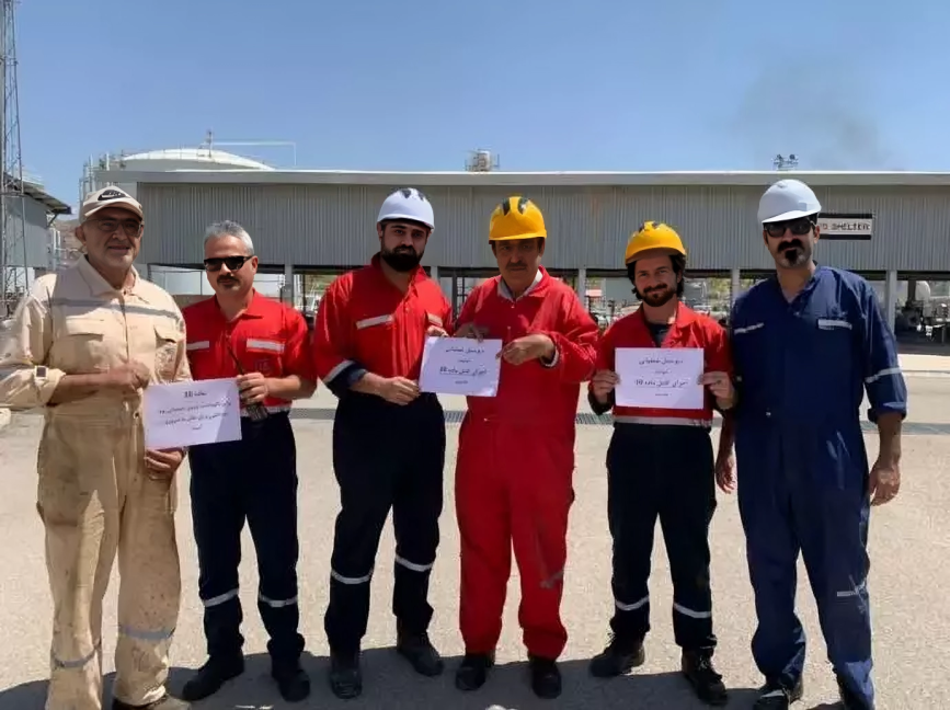 استمرار احتجاجات عمال النفط الرسميين في إيران - الجمعة 19 آب