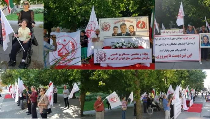 احتفالات الإيرانيين في أوروبا وكندا وأستراليا بمناسبة ذكرى تأسيس منظمة مجاهدي خلق 