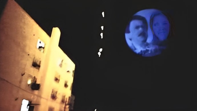 عرض صور ضوئية کبیرة للسيد مسعود رجوي في الأهواز