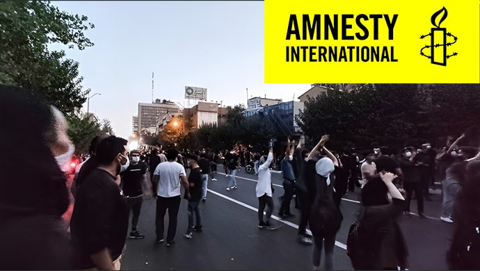 العفو الدولية تطالب بإجراء تحقيق دولي في مجزرة المتظاهرين في إيران