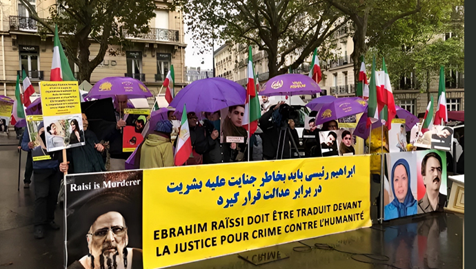 مظاهرات الإيرانيين في باريس والنرويج دعمًا للانتفاضة الوطنية