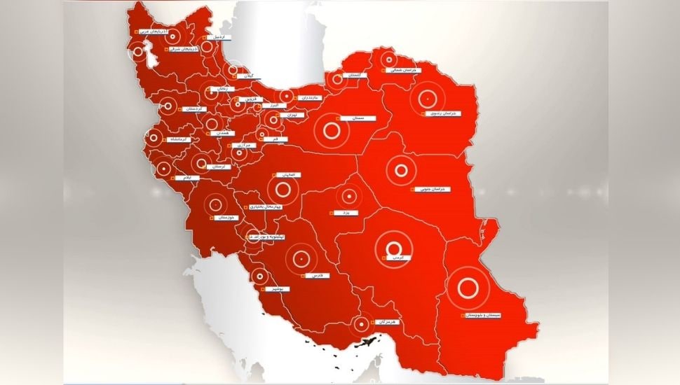 مجاهدي خلق انتشار الانتفاضة في 146 مدينة وعدد الشهداء 180 والمعتقلين 8000