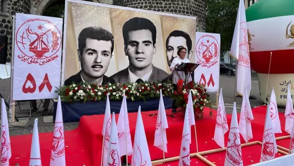 الاحتفال في ستوكهولم وكولونيا وأوسلو ببدء العام 58 لتأسيس منظمة مجاهدي خلق الإيرانية