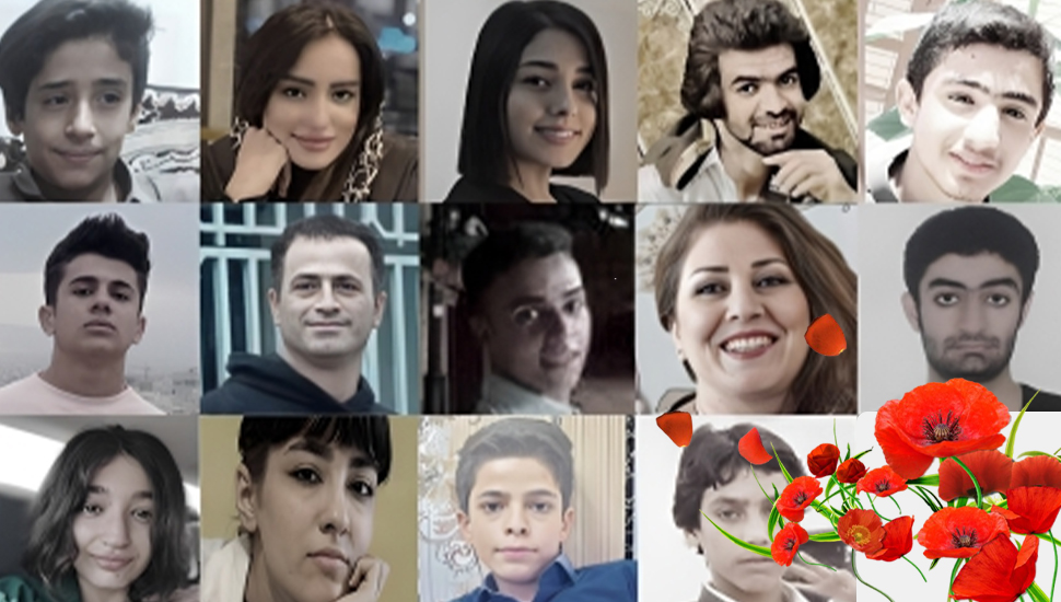 مجاهدي خلق تنشر لحد الآن أسماء 260 من شهداء الانتفاضة، 116 منهم من الشهداء الكرام في زاهدان