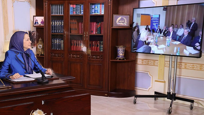 بيان اللجنة البريطانية بشأن حوار السيدة مريم رجوي مع 16 عضوًا من أعضاء مجلس العموم ومجلس اللوردات من 5 أحزاب في إنجلترا