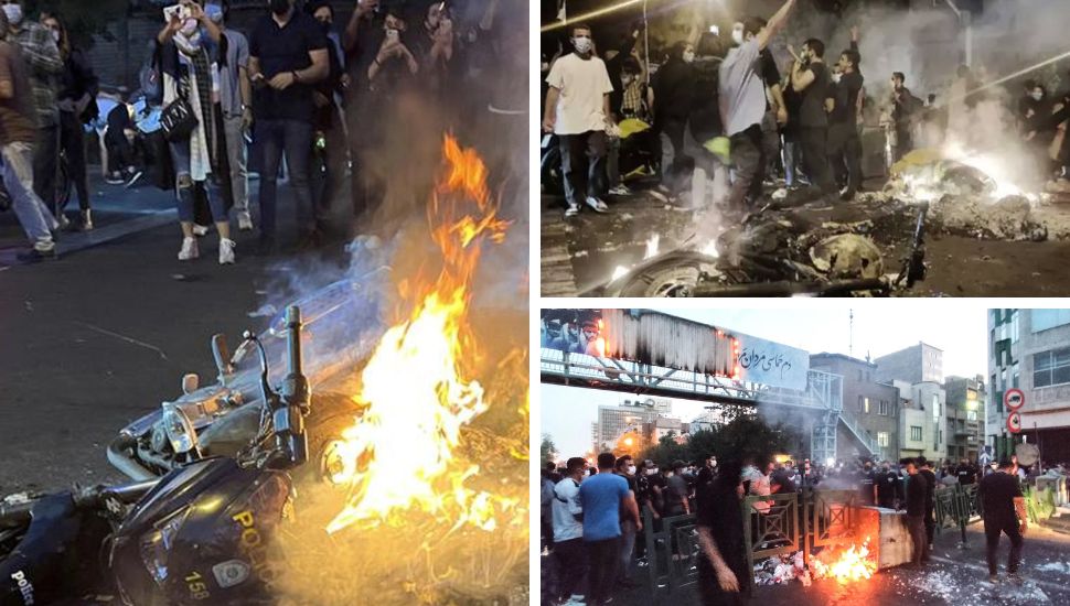 اليوم الحادي والعشرون للانتفاضة الوطنية لشعب إيران - دور الطلاب الفاعل في استمرار الانتفاضة - دعم السيدة رجوي لاستمرار الانتفاضة