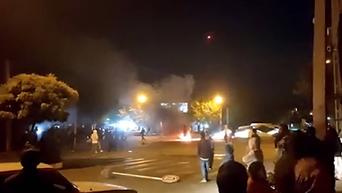 نبذة عن انتفاضة إيران - اليوم 56