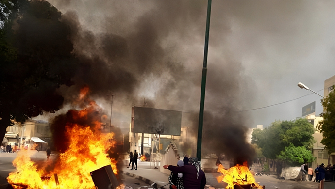 نبذة عن الانتفاضة الإيرانية - اليوم 61