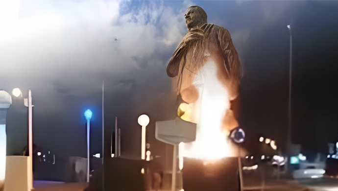 بداية الشهر الثالث للانتفاضة...إضرام النار في مظاهر ديكتاتورية خامنئي في عشرات المدن الإيرانية