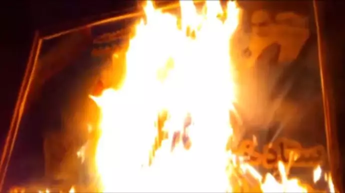 الغضب والنار - إشعال النار في قواعد القمع ورموز النظام في طهران وجميع أنحاء إيران