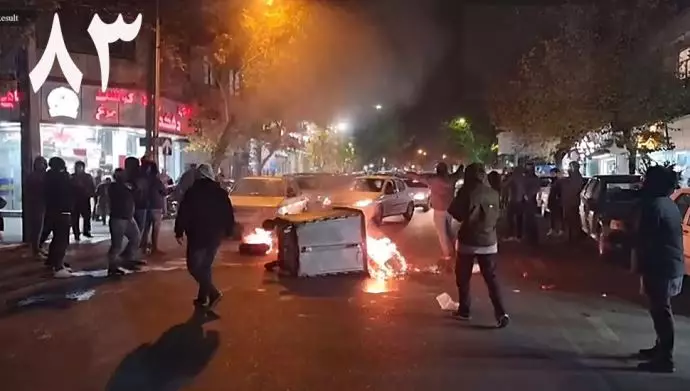 تقريرعن الانتفاضة في يومها الـ 83 مظاهرات المواطنين والطلاب في يوم الطالب