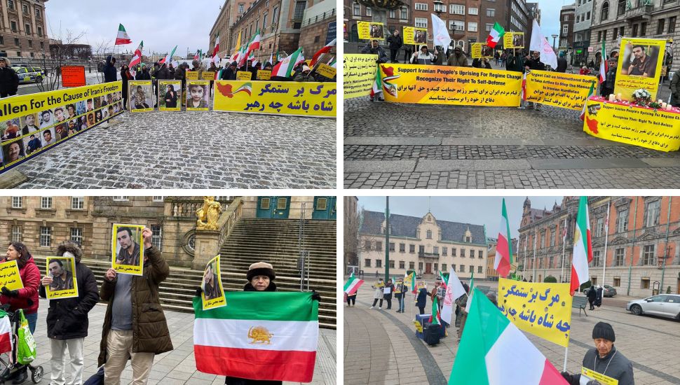 مظاهرات انصار منظمة مجاهدي خلق في باريس وكوبنهاغن وكولونيا وستوكهولم وميونيخ ومالمو وكاسل وآرهوس