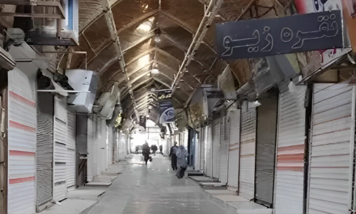إضراب عام للأسواق في طهران وجميع أنحاء إيران في اليوم الـ81 من الانتفاضة الوطنية 
