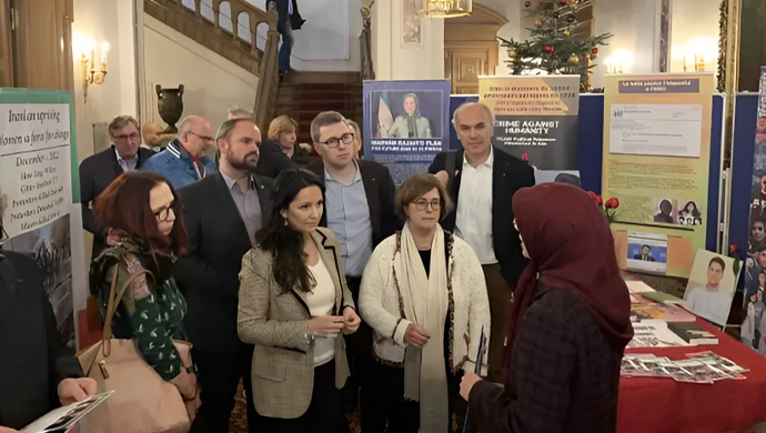 تكريم شهداء الثورة الديمقراطية الإيرانية في لندن وبرلمان لوكسمبورغ وروما