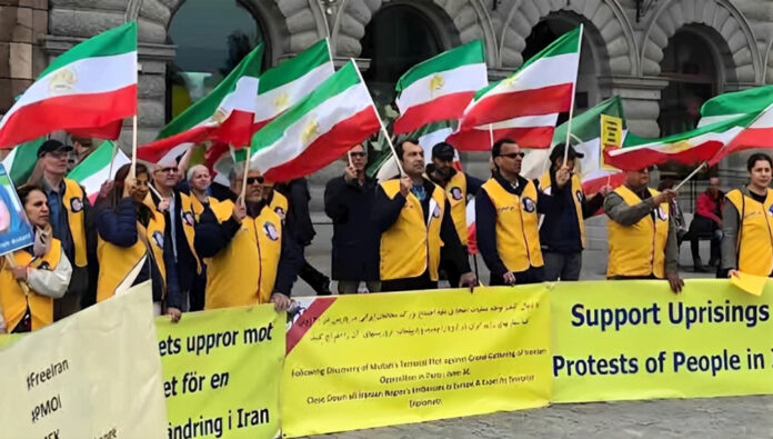 مظاهرات لأنصار مجاهدي خلق في لندن وبرلين ومدن أوروبية أخرى ضد إعدام محسن شكاري