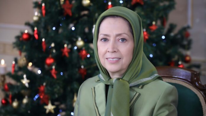 مريم رجوي عام 2023 عام الحرية للشعب الإيراني والسلام والصداقة لشعوب العالم
