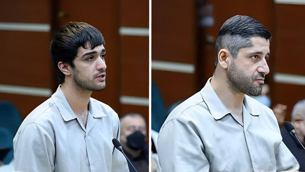 إعدام محمد مهدي كرمي وسيد محمد حسيني الشابين المنتفضين على يد جلادي خامنئي