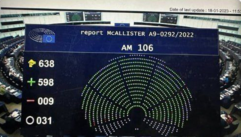البرلمان الأوروبي يعلن الموافقة على إدراج قوات الحرس في قائمة الجماعات الإرهابية