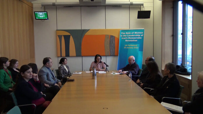 لندن- مؤتمر برلماني - دور المرأة في قيادة الثورة الديمقراطية الإيرانية