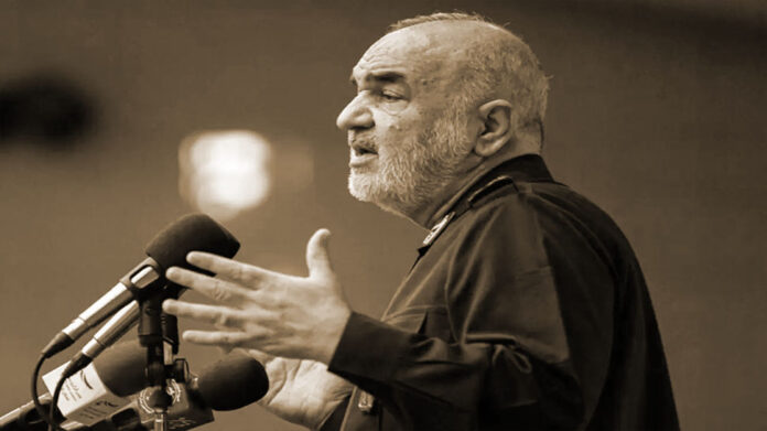 القائد العام لقوات الحرس العدو يريد تحويل نظام ولاية الفقيه الى دمار