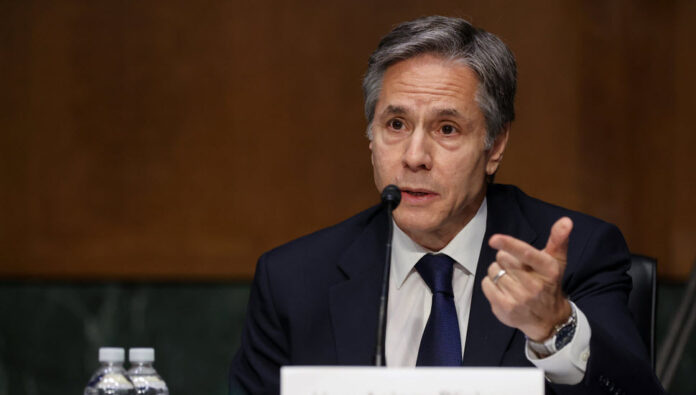 أنتوني بلينكن: استخدام الإجراءات الأحادية والمتعددة الأطراف لمحاسبة النظام الإيراني