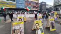 مظاهرة الإيرانيين في ستوكهولم امام محكمة استئناف حميد نوري- الاربعاء 18 يناير